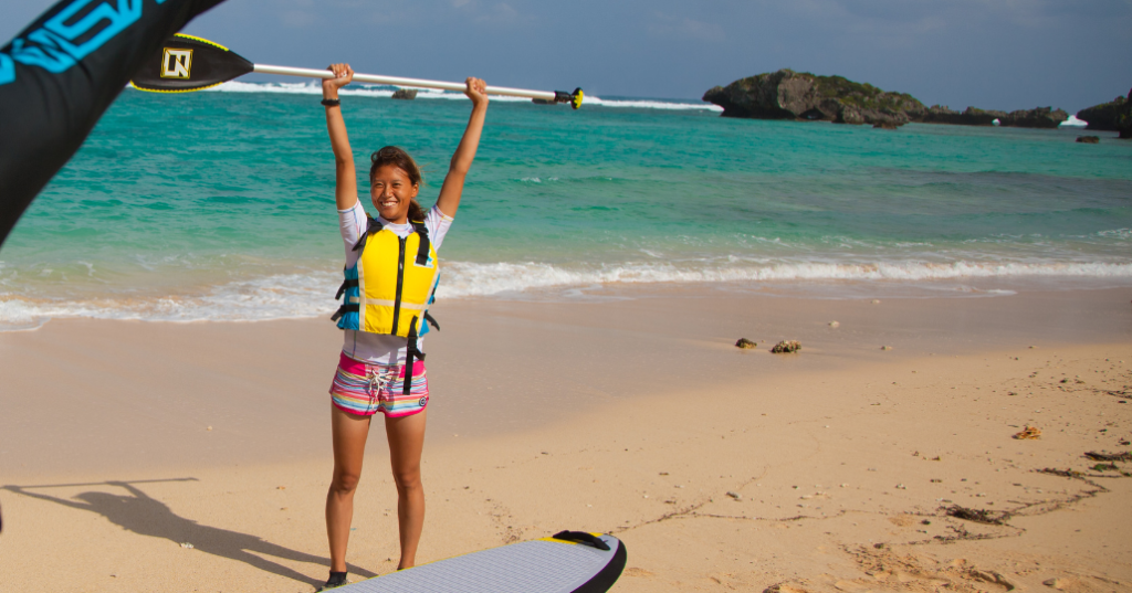 沖縄でのSUPは難しい？いいえ、SUP(サップ)は初めてでも楽しめますよ！